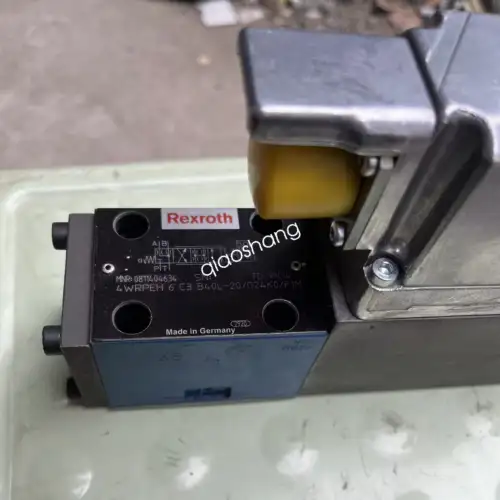 Rexroth 4Wrpeh6C3B40L-20/G24K0/F1M 0811404634 電磁伺服閥