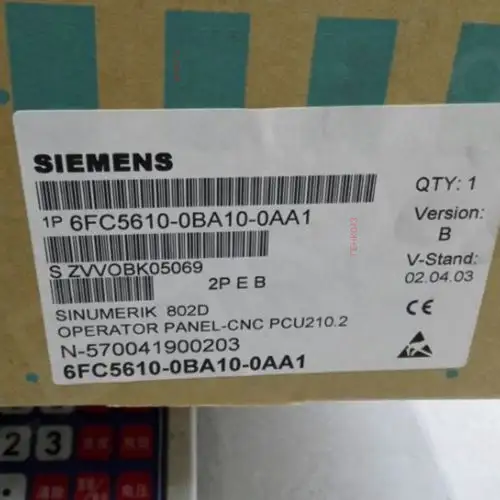 Siemens 6Fc5610-0Ba10-0Aa1 6Fc5610-0Ba10-0Aa1
