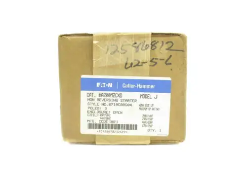 Cutler Hammer A200M2Cxd 440/480V Nsfs