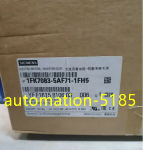 Siemens 1Fk7083-5Af71-1Fh5 同步伺服馬達