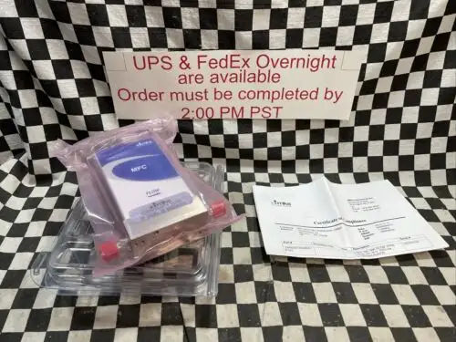 Mks Mass Flow Control 1/4¬î Vcr Gm50A013504Rapt20 50000 Sccm N2