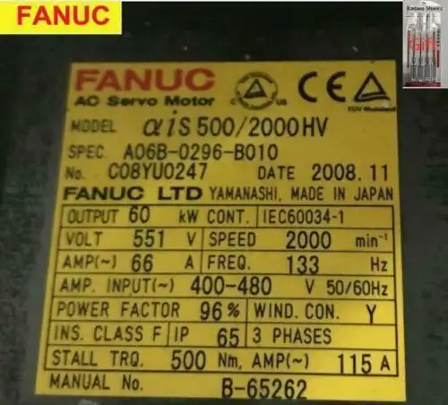 Fanuc A06B-0296-B010
