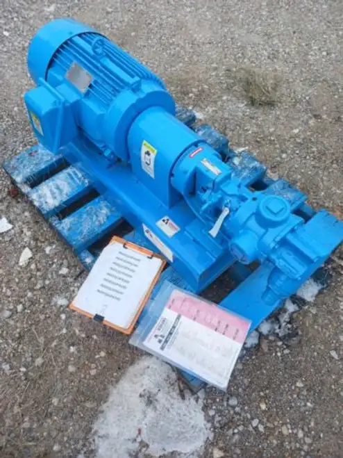 Viking Universal Model Ak4124A Heavy Duty Internal Gear Rotary Pump An Motor Of
