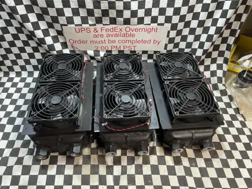 3X Viscoflo Lytron Heat Exchange 3/8" Fnpt Es0510G14 With Comair Rotron 028869