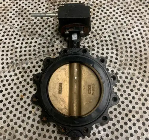 Stockham Gear Operated 10¬î Butterfly Valve Lg722-Bs3-E-M