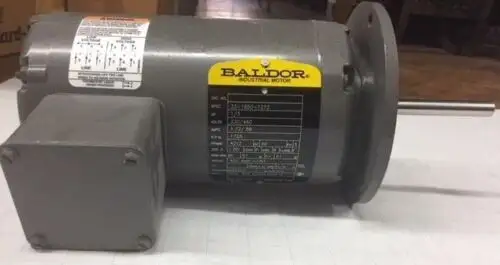 Motore trifase Baldor 1/3 Hp 1725 giri/min 230/460V