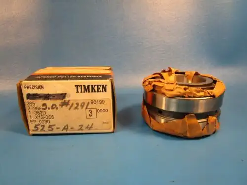Timken 365 90199 3-0000 Juego de rodamientos de precisión con 2 365 1 363D 1X1S-366