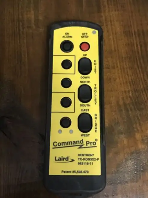 Command Pro Laird Crane Remote Tx-Kon3X2-P