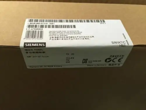 Siemens 6Av6 643-0Cd01-1Ax1 6Av6643-0Cd01-1Ax1 MP 277