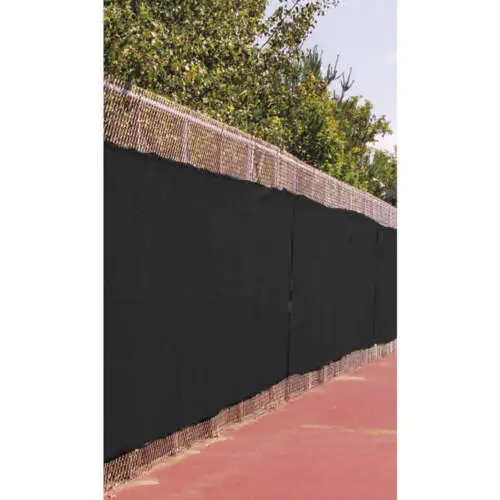 Mauritzon Mtp-95-04-0850 Fence Screen 50 Ft. L 8 Ft. H Black