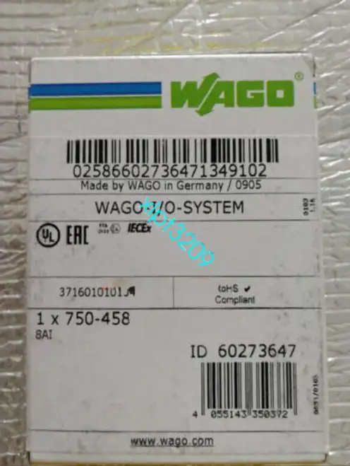 Wago Plc Module 750-458