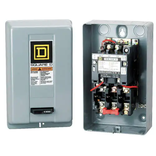 Square D 8536Scg1V03 Magnetic Motor Starter Nema 240V 2P 27A