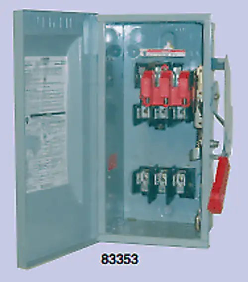Motors & Armatures 83360 - Electrical F Disconnect 83360