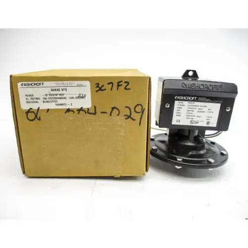 Ashcroft B464Bxfs 480Vac 15A 20Psi -30"H2O/30"H2O