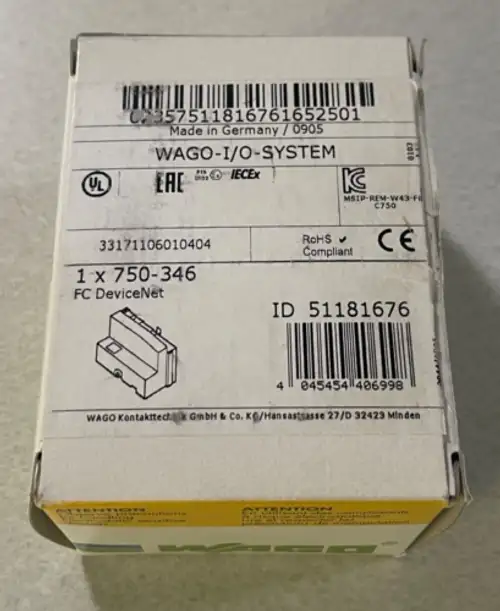 Wago 750-346 Plc Module Expedited