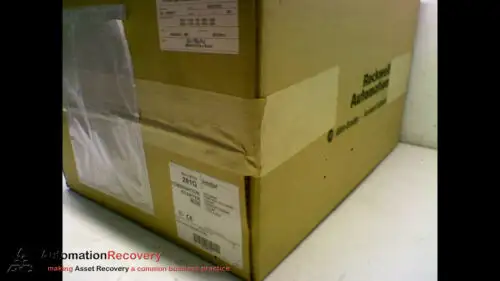 Allen Bradley 281G-F12D-10C-Rrg-Cbg Ser C 組合啟動器底座 #170800
