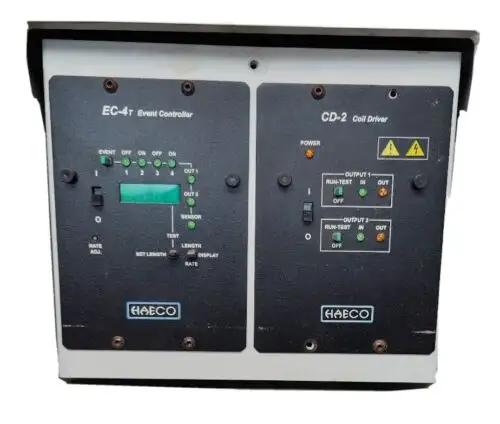Haeco Cd-2/Ec-4T 2 Channel Coil Driver Amd Event Controller