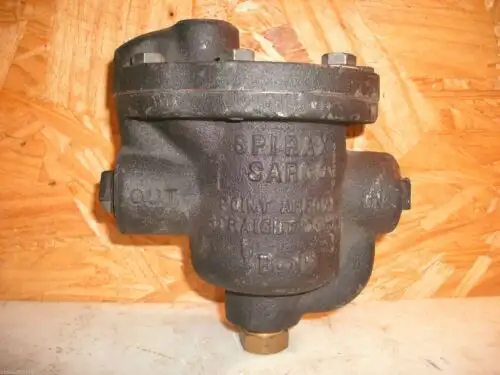 Spirax Sarco B4-30 30 Psi 62787 1-1/4" Inverted Bucket Trap