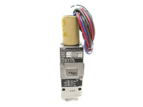 Itt 122P82C6892 125/250Vac 11A 3-30Psi