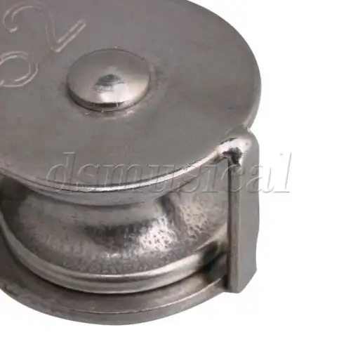 50Sets M32 32Mm Swivel Stainless Steel 304 Wire Rope Single-Sheaved Pulley Block