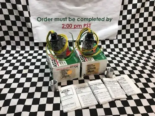Lotof2 Asco Red-Hat Explosion Proof Solenoid Valve 120V Ef8401A101 260-304-1D