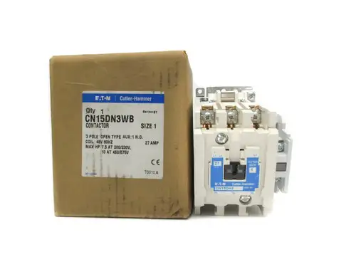 Eaton Cn15Dn3Wb Ser. B1 48V 27A