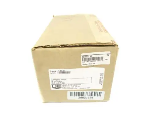 United Electric Controls J120-184 2-50Psi Nsfs