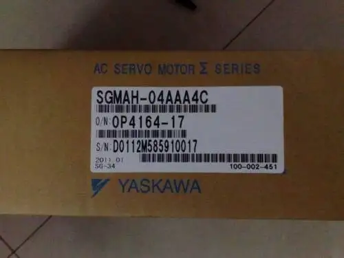 Yaskawa Sgmah-01Aaa4C Servo Motor