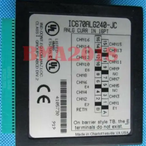 OK IC670ALG240 BM26 FA9T modulo