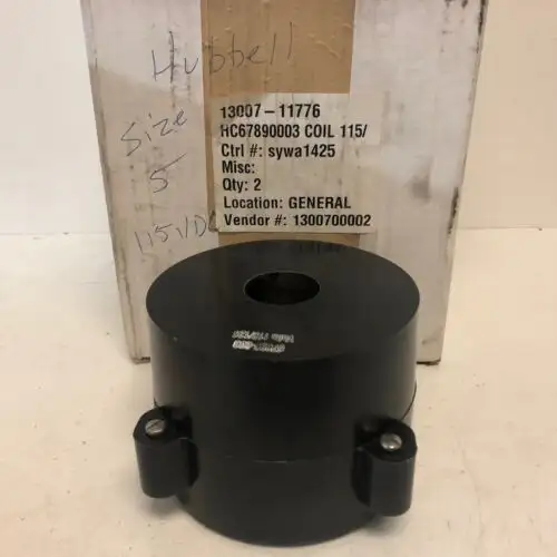 New Un Hubbell Size 5 115/125Vdc Contactor Coil Hc67890003 67890-003