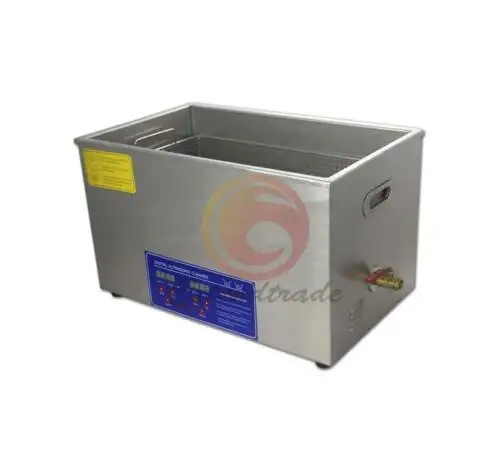 30L 600W Digital Ultrasonic Cleaner Basket 40Khz 503020Cm 110V/220V