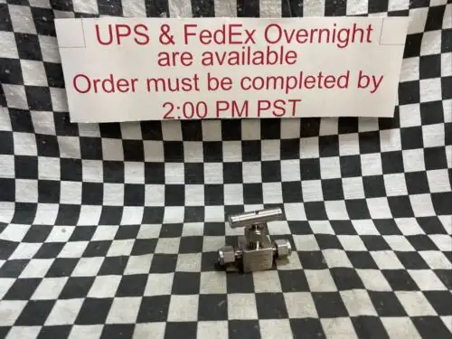 Swagelok M-20Vs4 M20Vs4 Monel Needle Valve 1/4" #1610V14