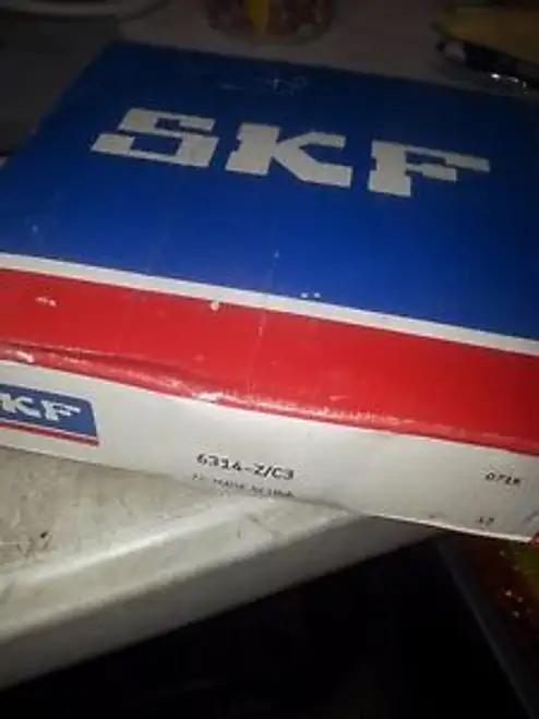 Skf 6314Z 6314-Z/C3 Roulement à billes scellé