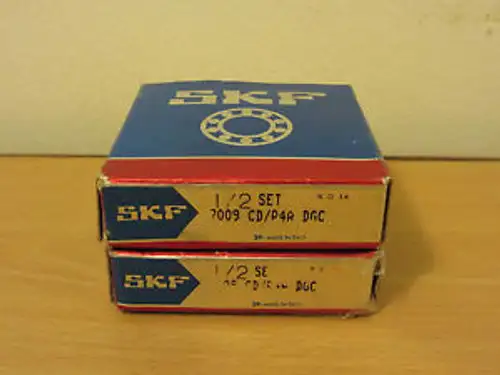 Skf 7009 Cd/P4Adgc Roulements de Super Précision / Fafnir 2Mm9109Wi Duh