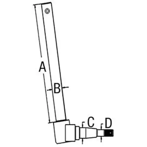 70237073 Broche pour Allis Chalmers Ac Tractor Models B D10 D12