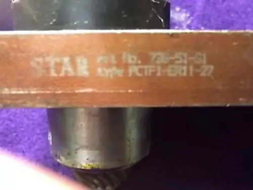 Star Cnc 736-51 Attachement de taraudage transversal vivant