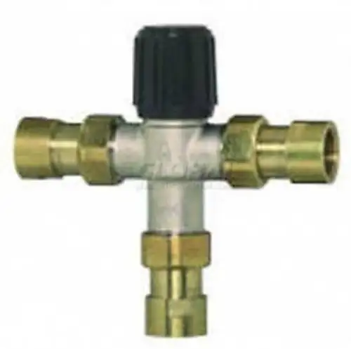 Honeywell Am-1 1070 Series 1/2 Union Npt Lead Mixing Valve 70?? F-120F??