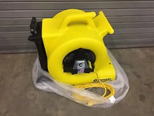 SD3500 TORNADO Windshear 98776 Ventilateur portable 115V 2900 cfm Jaune