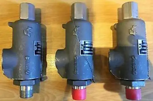 Kunkle Safety Relief Valve 266-D01-MG Set @ 2000 PSI 3/4 MNPT x 1 FNPT 80 GPM