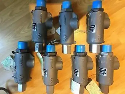 Kunkle Safety Relief Valve 266-E01-MG Set @ 150 PSI 1 MNPT x 1 FNPT 22 GPM