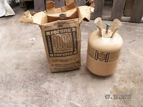 Forane Refrigerant R409a 28 # 1 oz in Partial 30 lb Tank R-409a with Box