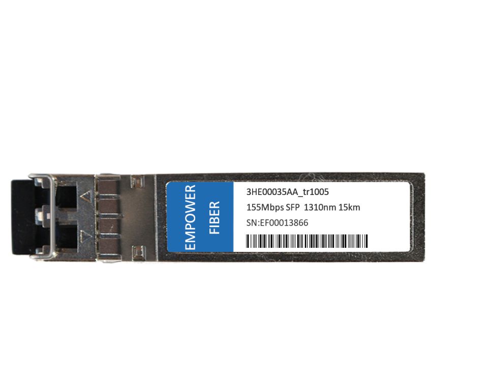 Alcatel-Lucent 3HE00035AA Compatible OC-3/STM-1 IR-1 SFP 1310nm 15km  Optical Transceiver