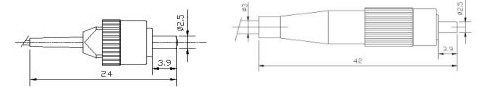 fc connector drawing