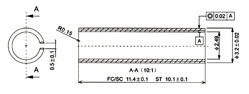 fc sleeve drawing